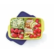 Tupperware Szögletes osztott ebédlőtárs