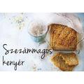 Szezámmagos kenyér