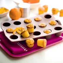 Szilikon mini muffin forma - lapos Szilikon mini muffin forma - lapos