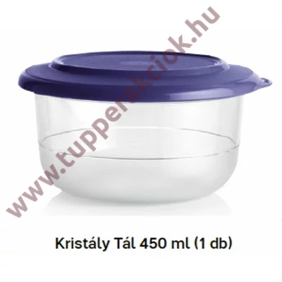 Kristály tálka 