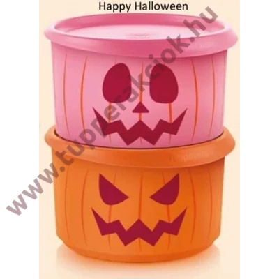 Tupperware Halloweeni Kerek Tároló 940 ml (2db)