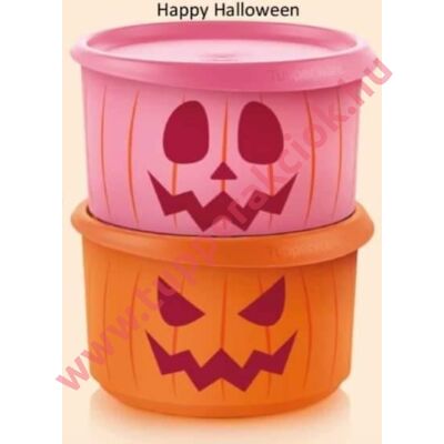 Tupperware Halloweeni Kerek Tároló 940 ml (2db)